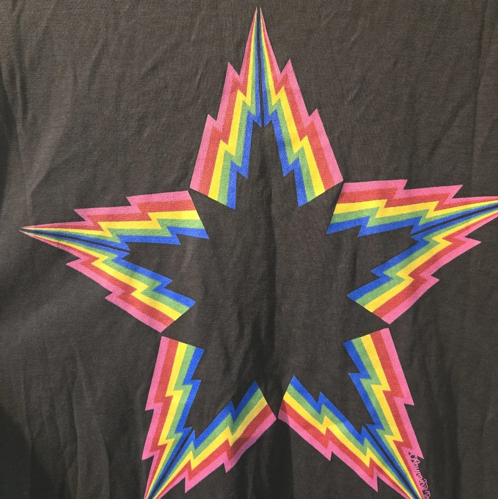 Lauren Moshi Embroidered Lightening Star Elara tee - Picture 6 of 13